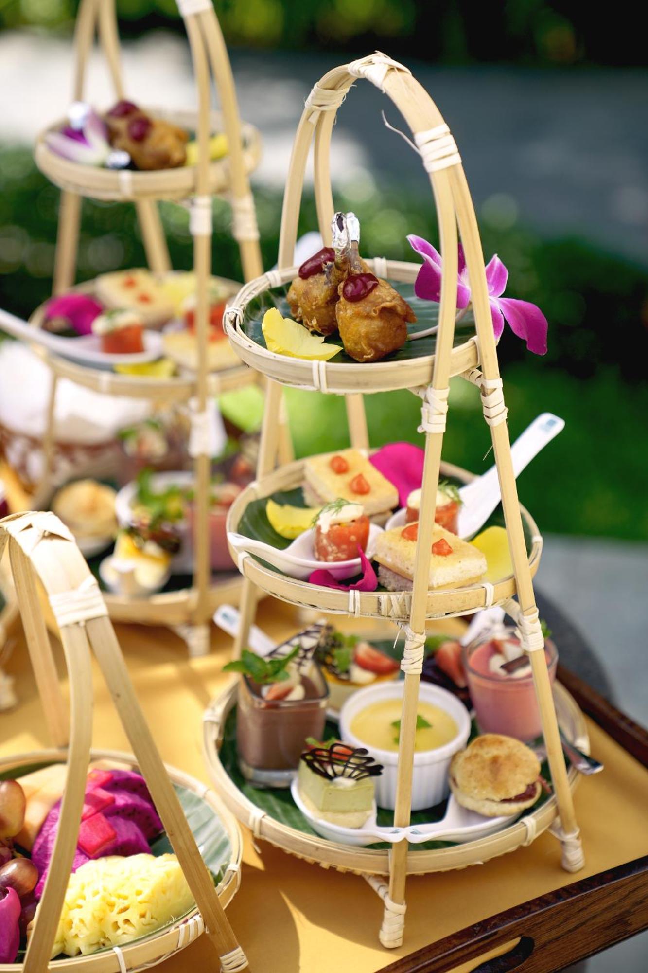 Bel Marina Hoi An Resort Dış mekan fotoğraf Thai afternoon tea